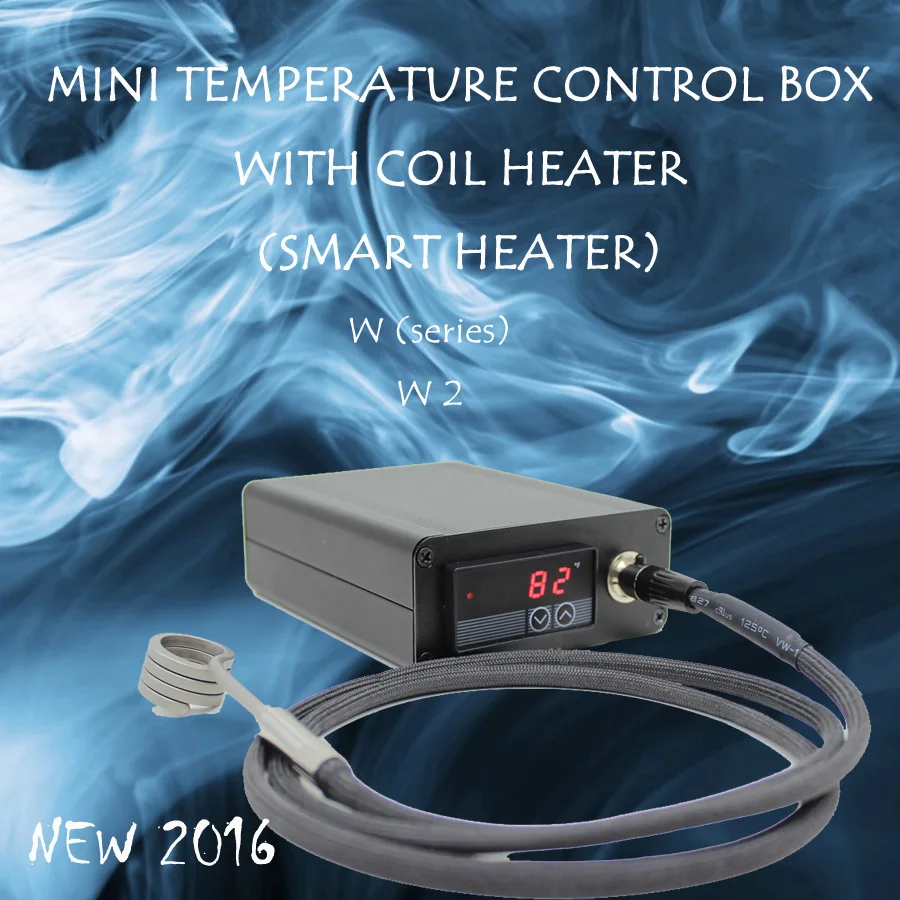 NEW 2016 W2 RED 120V 150W MINI TEMPERATURE CONTROL BOX nail coil heater titanium nail