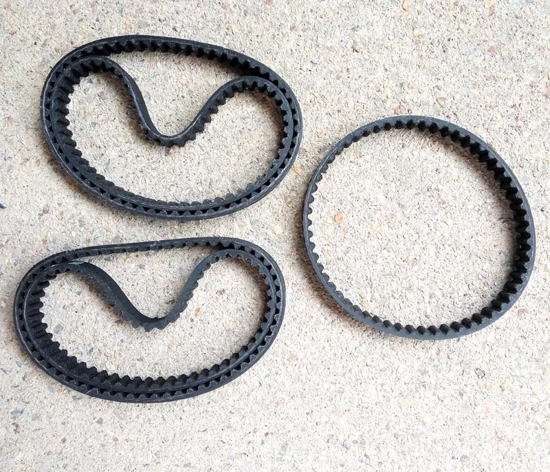High Torque 4pcs 693s3m Timing Belt Pitch 3mm Length 693mm Neoprene