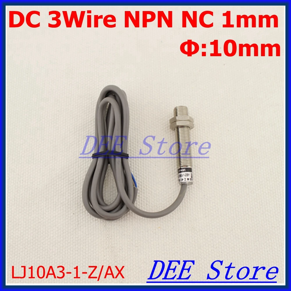 

DC6-36V 3Wire NC NPN DC 300mA Detection Distance 1mm M10 Proximity Switch sensor switch Inductive Proximity Sensor LJ10A3-1-Z/AX