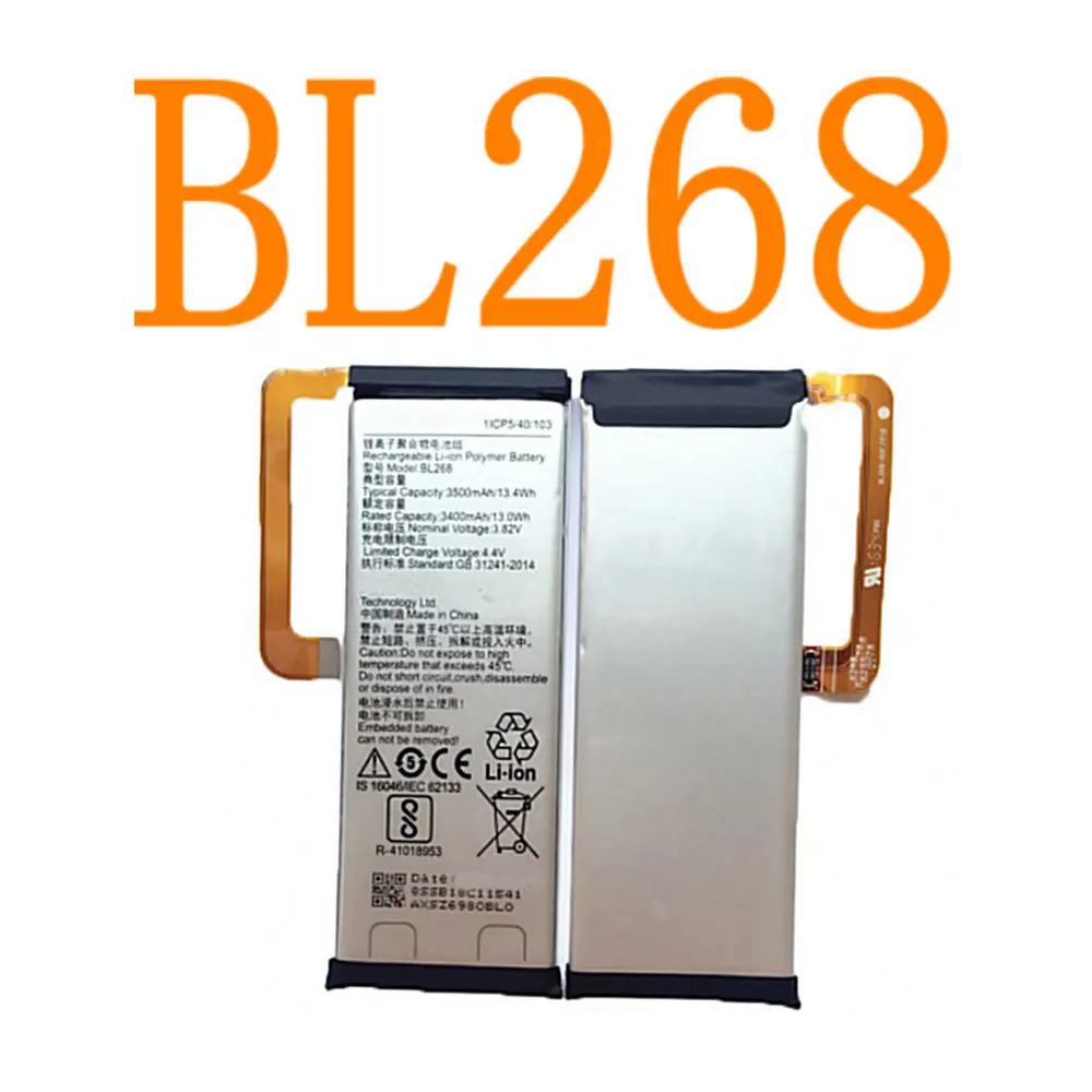 BL268 3400 мАч Высокое качество батареи для Lenovo ZUK Z2 Z2131 Smart battery | Мобильные телефоны и
