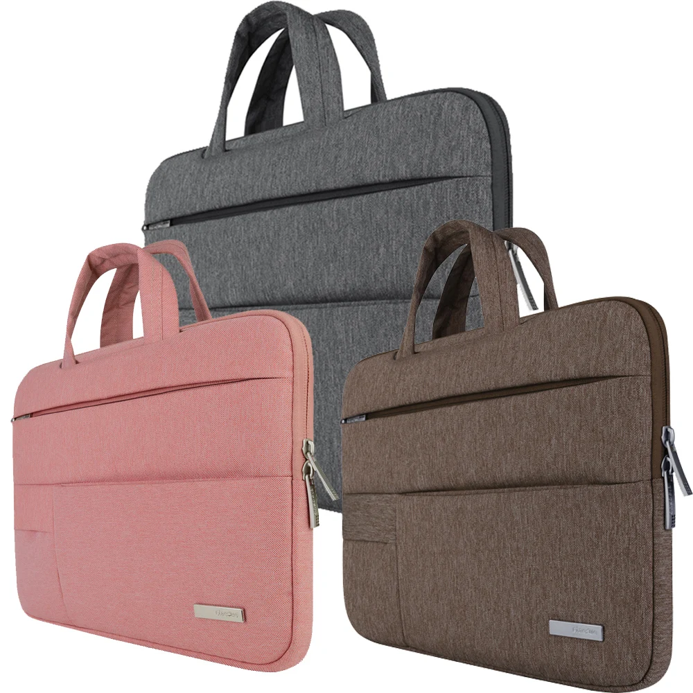 Men Women Portable Notebook Sleeve Handbag Air Pro 11 12 13 14 15.6 Laptop Bag Case For Macbook Xiaomi Dell HP Surface pro 3 4