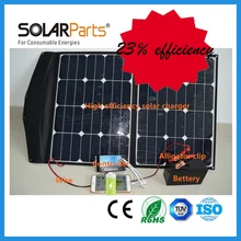 100W high efficiency foldable solar panel laptop used for battery charging .