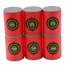 6 шт. Nerf пули диспенсер для пены пуля обучающая игрушка мишени дротик специальная тренировка nerf пистолет игрушечный пистолет Стрельба Цель