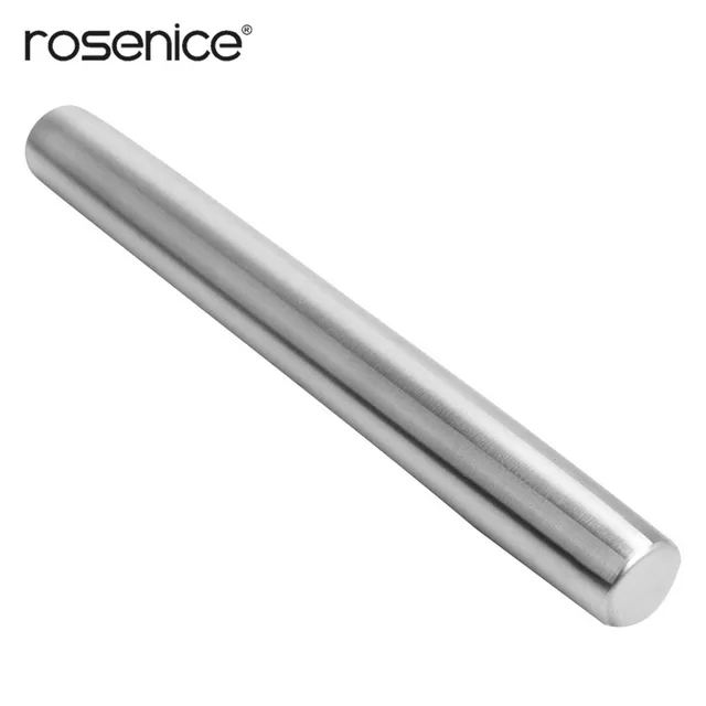 40cm Non Stick Stainless Steel Rolling Pin Flour Roller For 40cm Non Stick Stainless Steel Rolling Pin Flour Roller For Fondant Pie Crust Cookie