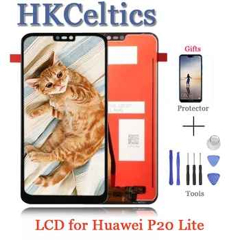 

5pcs 2280*1080 AAA Quality LCD With Frame For HUAWEI P20 Lite Display +Touch Screen For HUAWEI P20 Lite ANE-LX1 ANE-LX3 Nova 3e