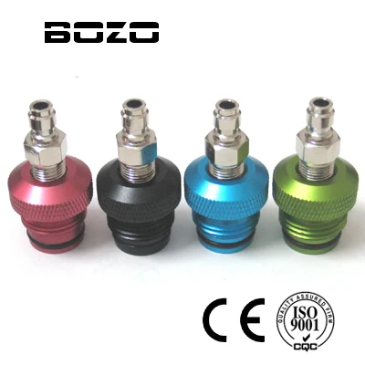 

PCP shooting paintball marker ASA to Remote Adaptor with male Q/Disconnect (Multi-color) paintball New