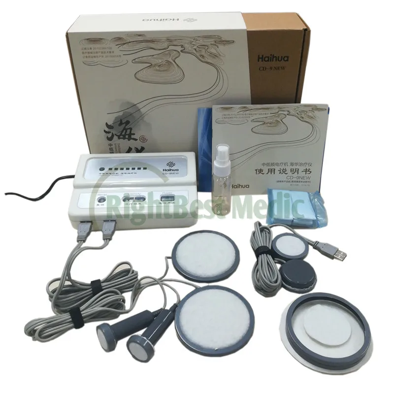 (New Upgrade) HaiHua CD-9 Therapy Device Quick Result Therapeutic Apparatus Electrical Acupuncture Therapy Equipment 110V-240V