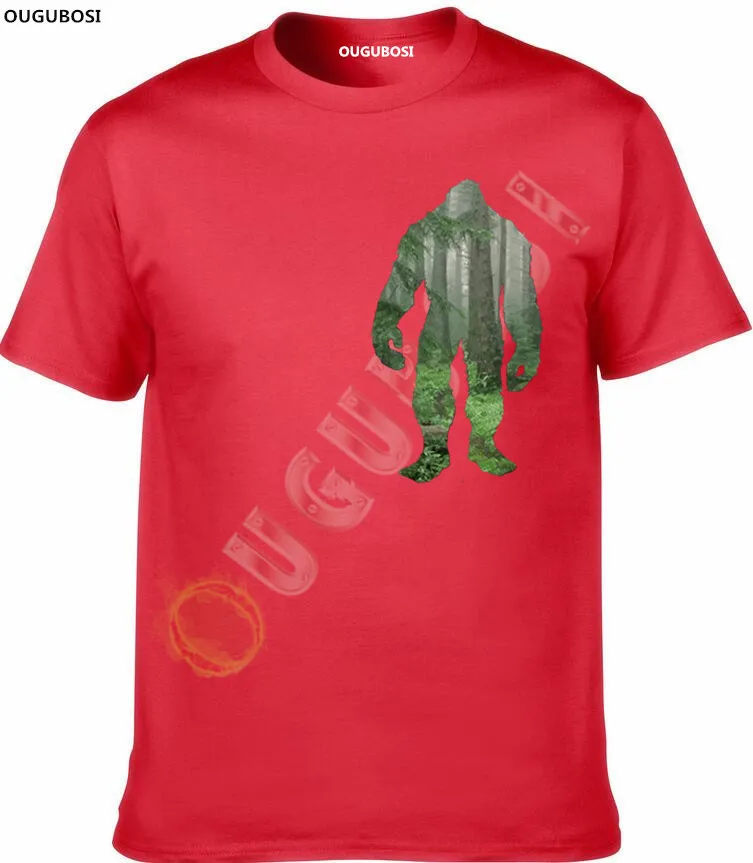 

Woodland Bigfoot T Shirt - Funny retro fashion sasquatch urban cool shirt