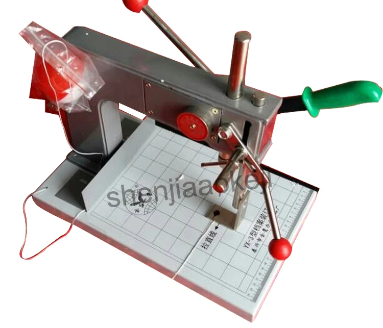 Ручной переплетный станок YX-3 пробивая машина бумажная связывающая машина персонал файл сверлильный станок