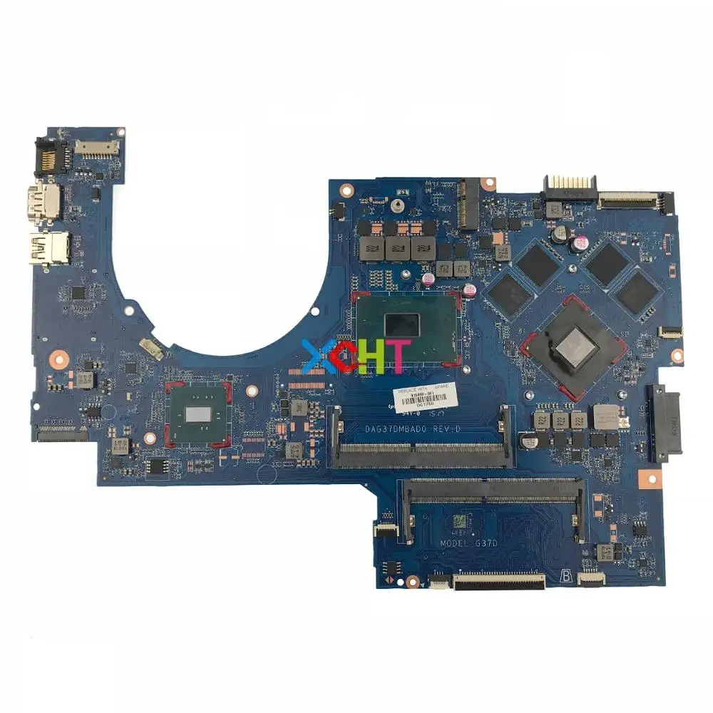 915468-601 915468-001 DAG37DMBAD0 w 1050/2 GB i5-7300HQ cpu для hp павильон ноутбук 17-ab 17T-AB200 ПК ноутбук 17-W материнская плата