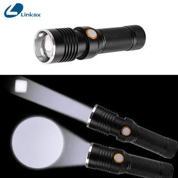 

Ultra Bright CREE XML-T6 LED Flashlight 4 Modes AAA / 18650 Battery Charger lighting Zoom Torch