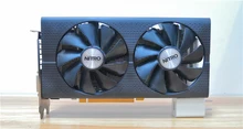 Usado. sapphire rx480 4g d5 ddr5 pci express 3.0 placa gráfica de jogos de computador hdmi dp