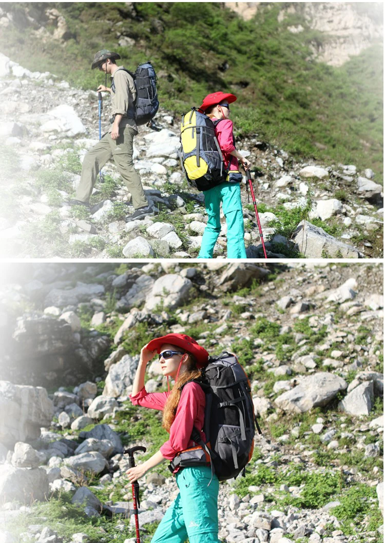 Huwaijianfeng 55l открытый водостойкий спортивный рюкзак Пеший туризм мешок Отдых Путешествия пакет альпинист восхождение поход спортивная сумка