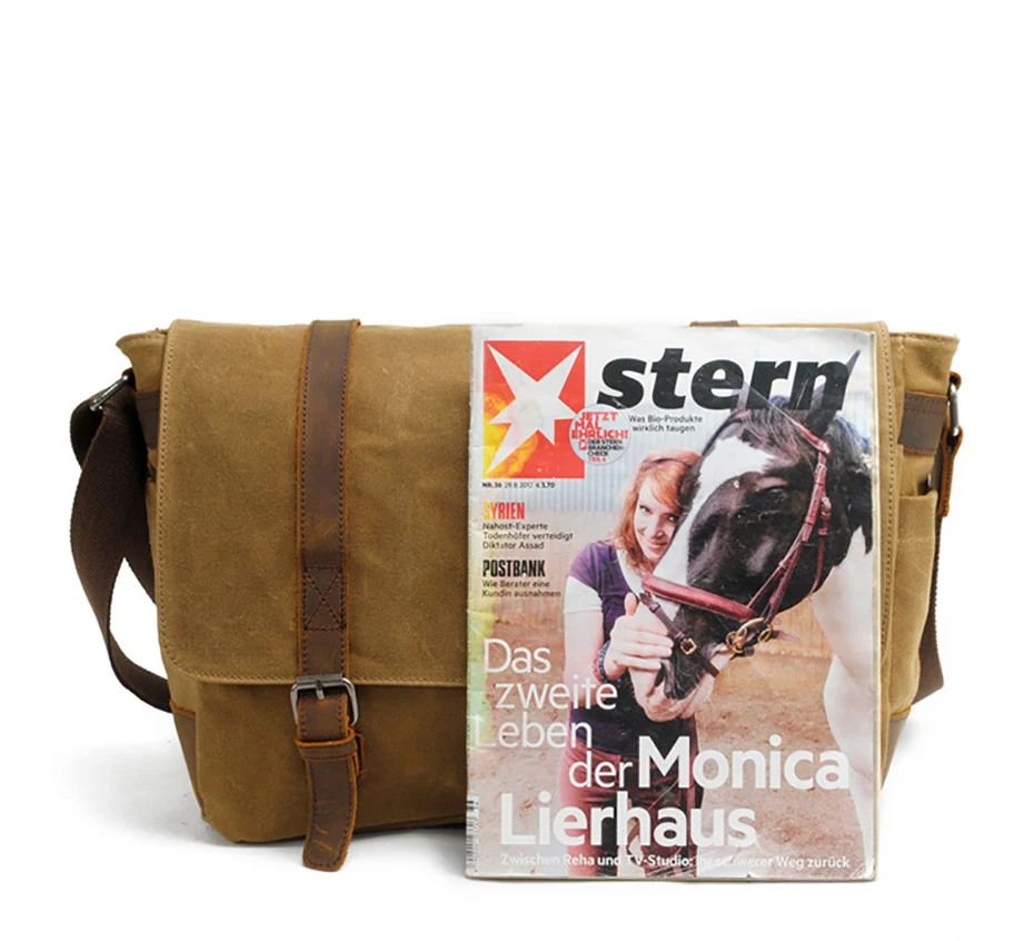 Sac messager à bandoulière pour appareil photo Comparer avec un magazine