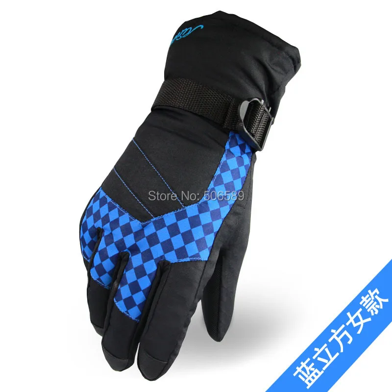 Женские перчатки, зимние перчатки для катания на лыжах, лыжные перчатки, NB1401, водонепроницаемые, средний размер, taslon
