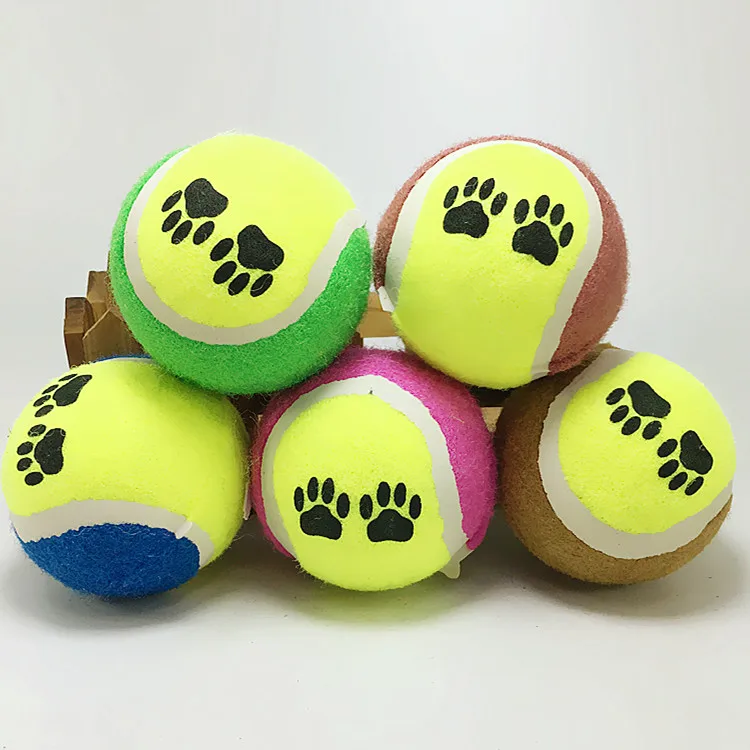 Игрушечный мяч для питомца, игрушка для собак, теннисные мячи для бега, игрушка для игры, жевательная игрушка для кошек, товары для собак,, диаметр 6,5 см