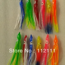 Рыболовные приманки, Мягкие приманки, Осьминог приманка, Блесен, Большая игра приманка наживка юбка, 12 см, 100 шт