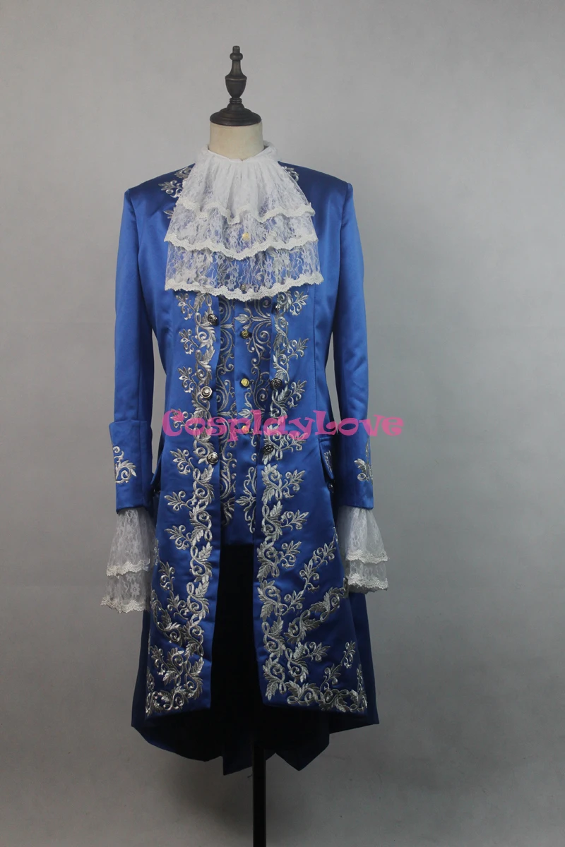 CosplayLove Movie Beauty and The Beast Custom-made Blue Beast Cosplay Cosplay Costume For Kid Adult Men (8)