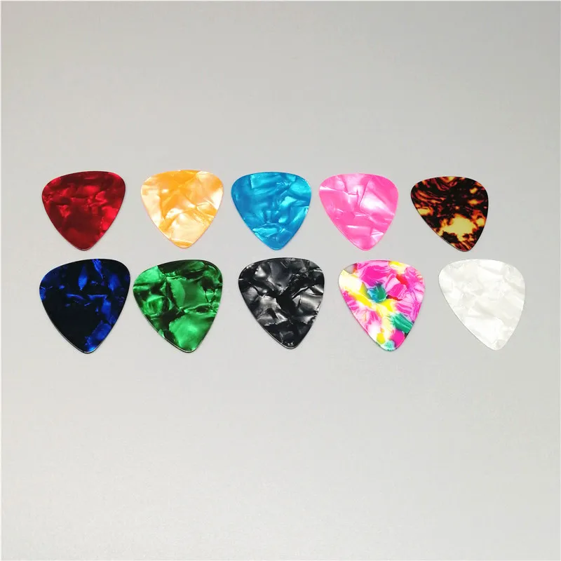 Chinese Factory Bulk Celluloid Guitar Picks Random Thickness 0.46mm/0.71MM/1.0mm Gauge Mixing 100pcs/lot Chinese Factory Bulk Celluloid Guitar Picks Random Thickness 0.46mm/0.71MM/1.0mm Gauge Mixing 100pcs/lot