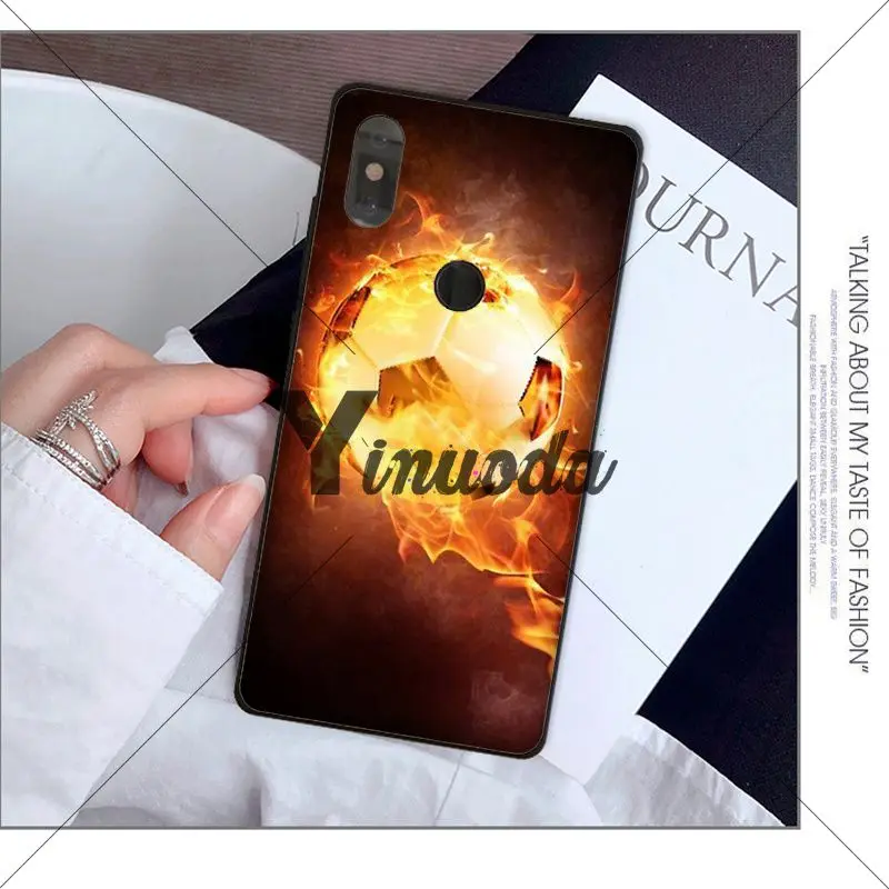 Football Fire Soccer Ball