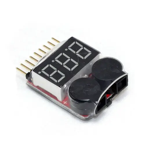 Lipo Alarm батарея низкого напряжения 1S 8S Buzzer индикатор RC Checker