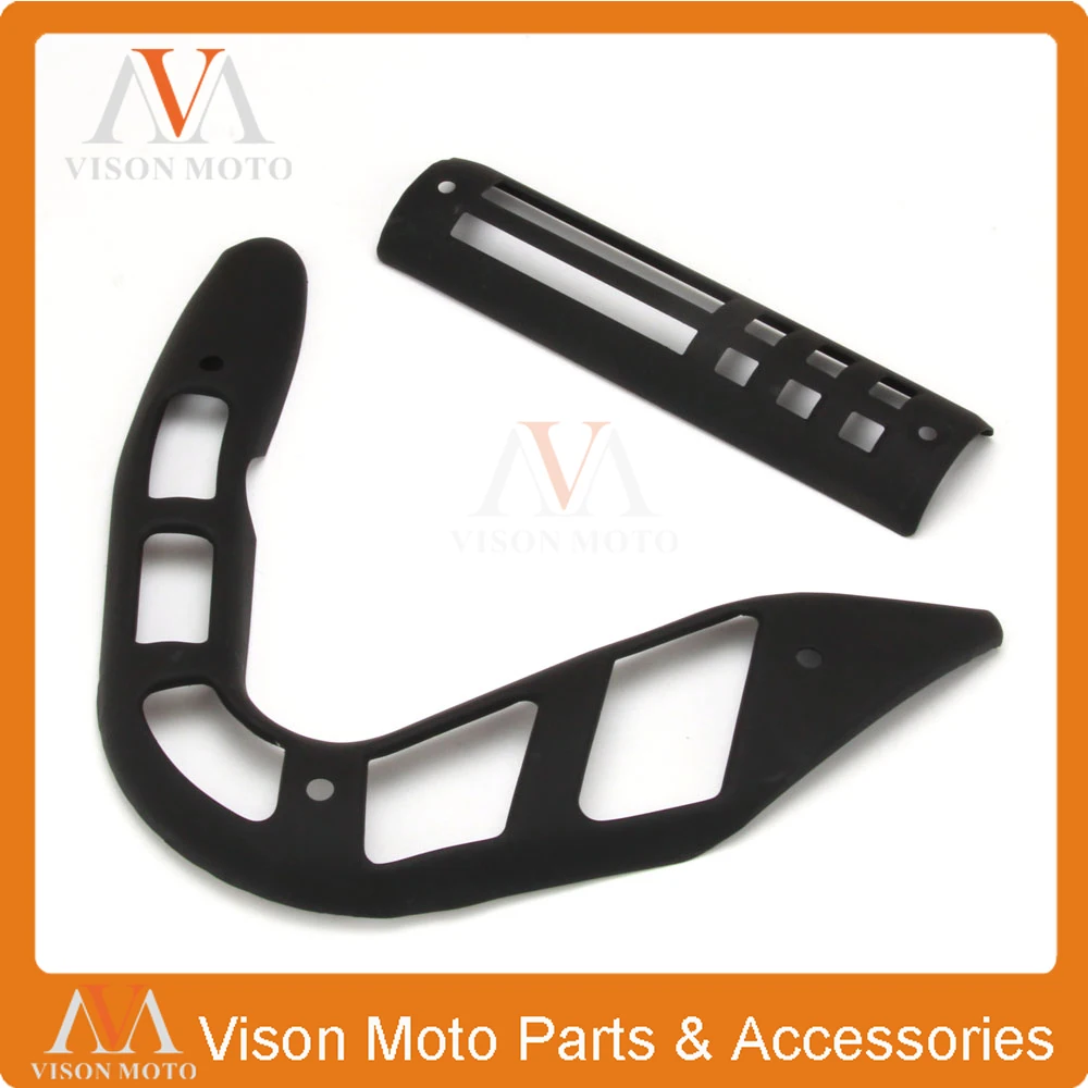 

Motorcycle Exhaust Muffler Pipe Protector Heat Shield Cover For YAMAHA PW80 PY80 YAMAHA 80 PY80 GT80 PEEWEE