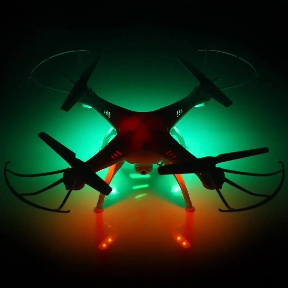 Syma X5SC новая версия Φ 4CH 2 4 ГГц 6 осевой Радиоуправляемый квадрокоптер с HD камерой 360