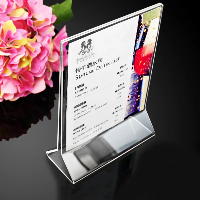 Table Menu Holder 4