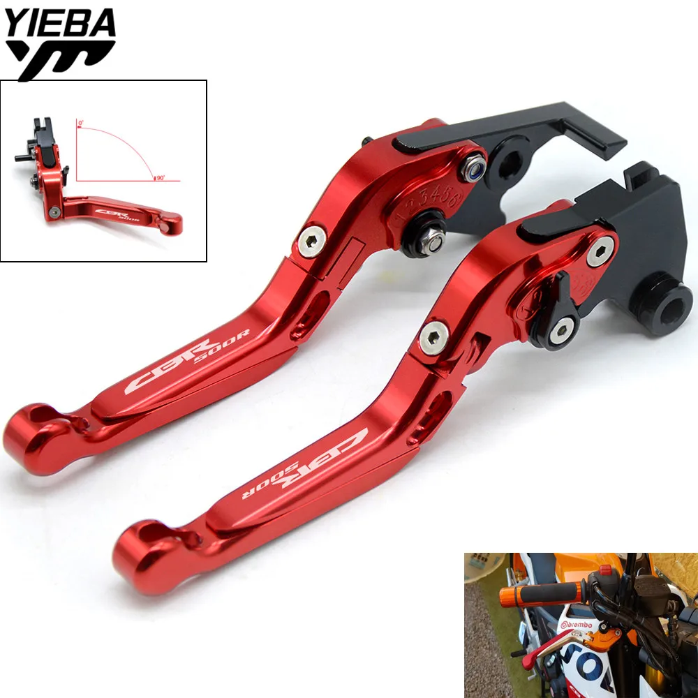 Motorcycle Adjustable Folding Extendable Brake Clutch Levers for HONDA