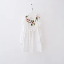 Дети Белые блузки для девочек лето с плеча Рубашки для мальчиков Модная одежда для детей, Детская мода блузка для девочек топы с длинными рукавами для костюмов