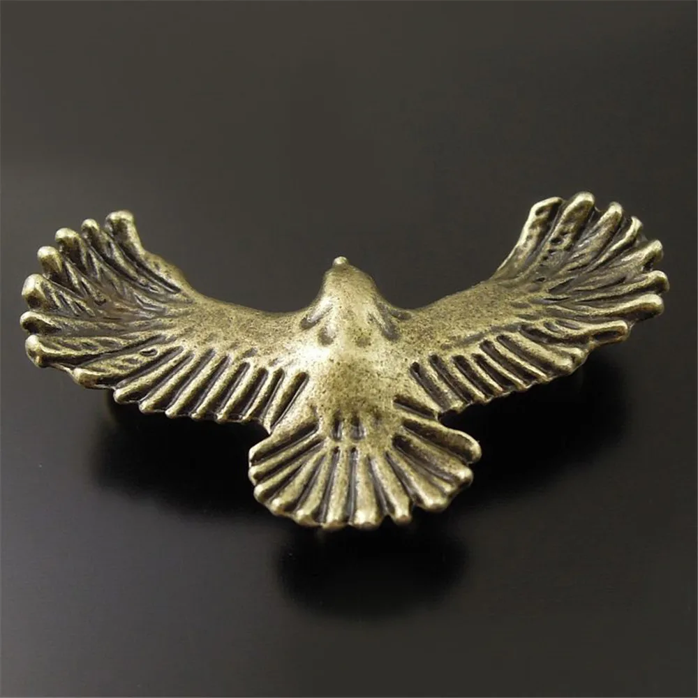 

25PCS Retro Style Bronze Alloy Flying Eagle Pendant Connector Bird Craft Decor 36357
