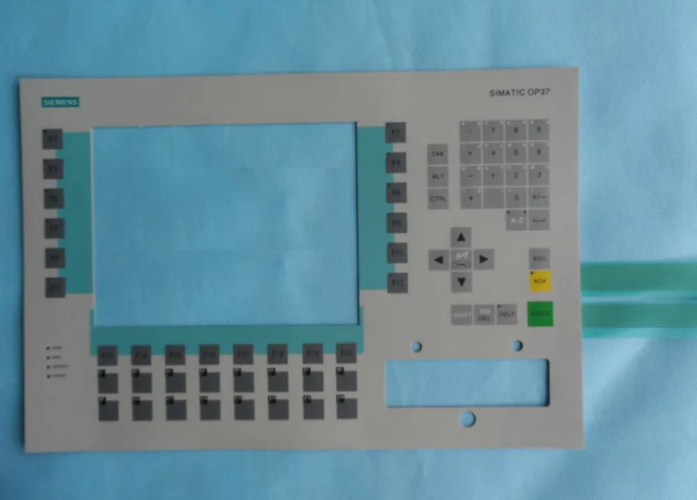 Новая мембранная клавиатура для SIEMENS OP37 6AV3637-1LL00-0AX1 HMI сенсорный экран дешевая