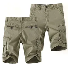 Новейшие Летние повседневные шорты мужские хлопковые шорты Карго мужские пляжные шорты размера плюс M-5XL эластичные шорты мужские# G30
