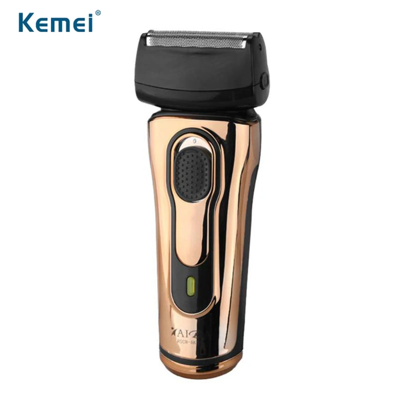 

Kemei KM-868 Men Electric Shaver Reciprocating Beard Shaving Razor Machine Rechargeable Beard Shaving Trimmer Face Care