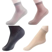 Женские носки для йоги лето осень бамбуковые спортивные тонкие прозрачные шелковые носки с кристаллами девушки заниженные носки сексуальный дизайн женские спортивные носки