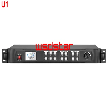 

Kystar U1 LED Video Processor 1920*1080 Support 2 LED Sending Card DVI/VGA/HDMI/CVBS LED Video Wall Controller Hot Sales