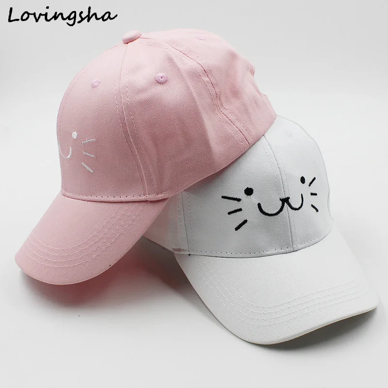 

LOVINGSHA For 2-5 Years Old Kid Snapback Caps Boy Baseball Cap Cartoon Design High Qaulity Adjustable Cap For Girl CC112