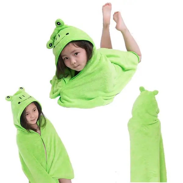 Супер милый поглотитель из микроволокна сушильная Ванна Душ пляжное полотенце мочалка купальный костюм детское полотенце - Цвет: Green