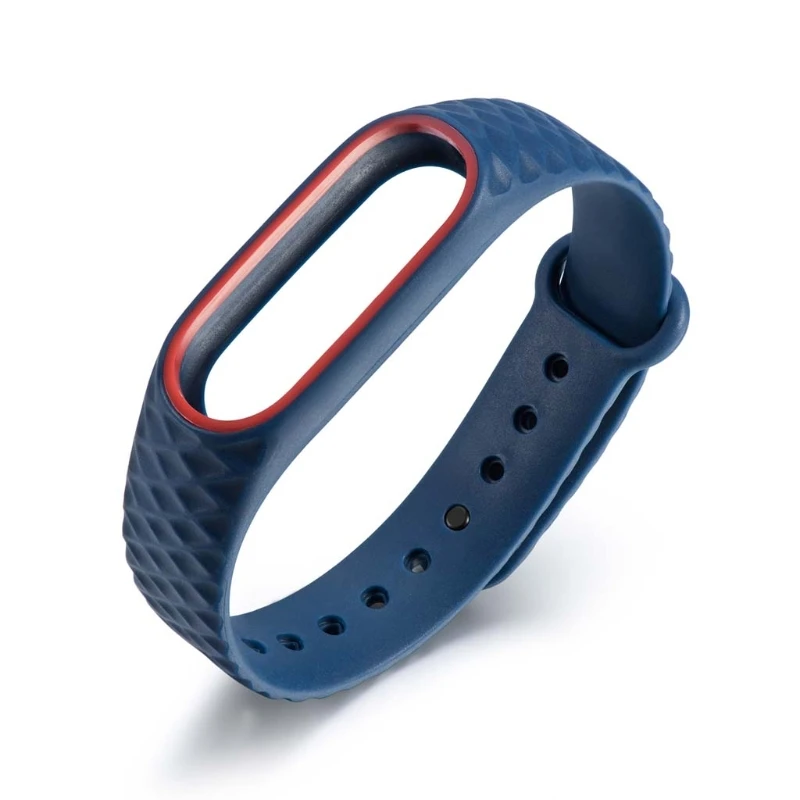 Сменный Браслет OOTDTY с ромбическим силиконовым ремешком для Xiaomi MI Band