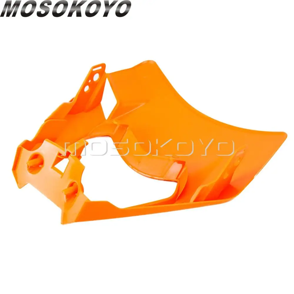 Motocross Orange LED Headlight Cover Lighthouse Shell Modified Head Lamp Housing for KTM Husqvarna EXC FE TE TX FC XCF 125-501