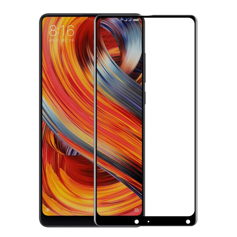 Full Cover Tempered Glass Film on for Xiaomi 8 Lite 9 SE Note 3 Redmi GO S2 4X 4A 5 Screen protector Protective | Мобильные телефоны