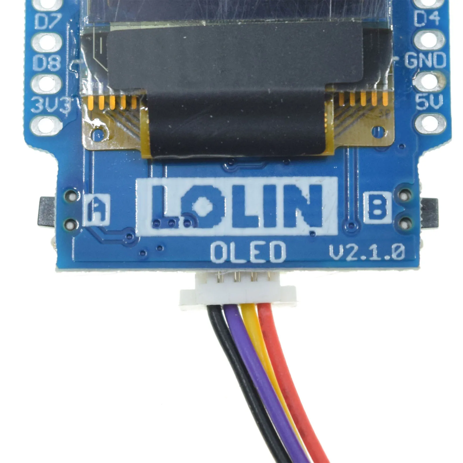 OLED щит V2.1.0 для WeMos D1 mini 0,6" дюймов 64X48 IIC igc две кнопки