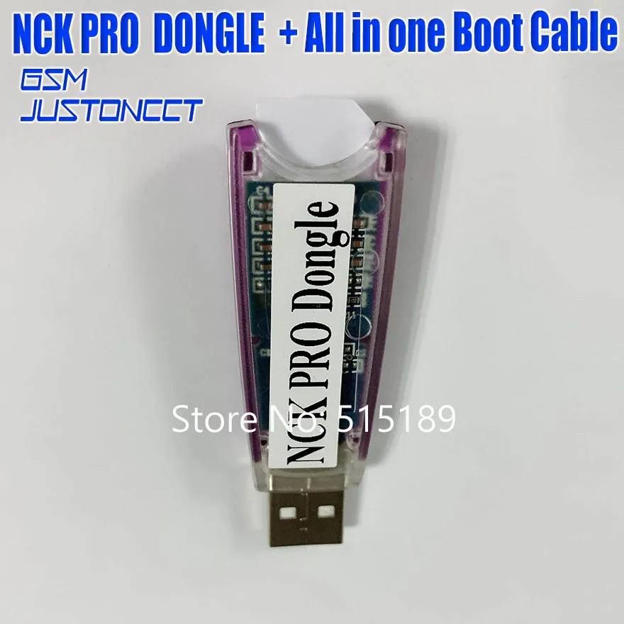 nck pro dongle + all in 1 boot cable - GSMJUSTONCCT -B2