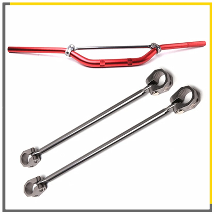 

Motorcycle Adjustable CNC Aluminum Strengthen Balance Handlebar Crossbar Handle Bar Balance Beam Motor Modified Parts For Suzuki