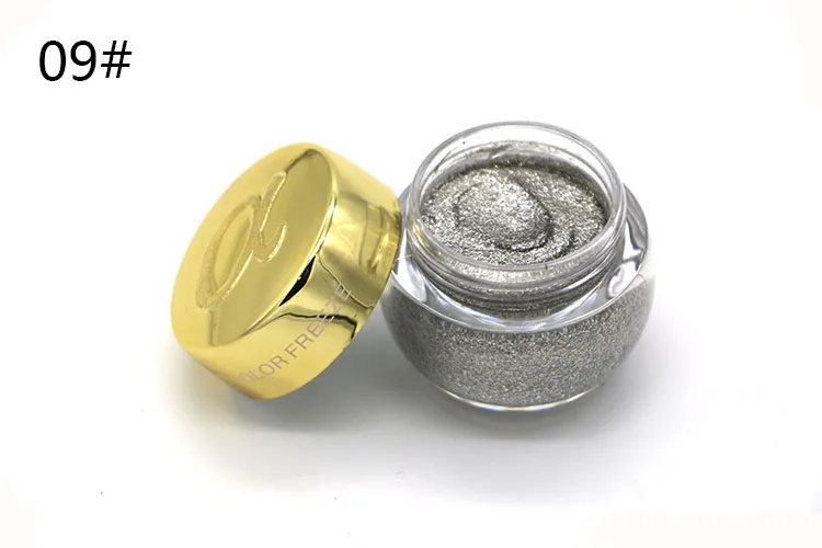 Love Alpha Single Color Eye Shadow Gel Eyes Makeup Glitter Nude Eyeshadow 16 Color EyeShadow Palette Shining Bright Brand Makeup (12)
