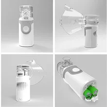 Мини Портативный Аппарат для паровой обработки лица Nebuliser парящий уход за кожей распылитель мобильный респиратор увлажнитель для взрослых и детей ингаляторный распылитель