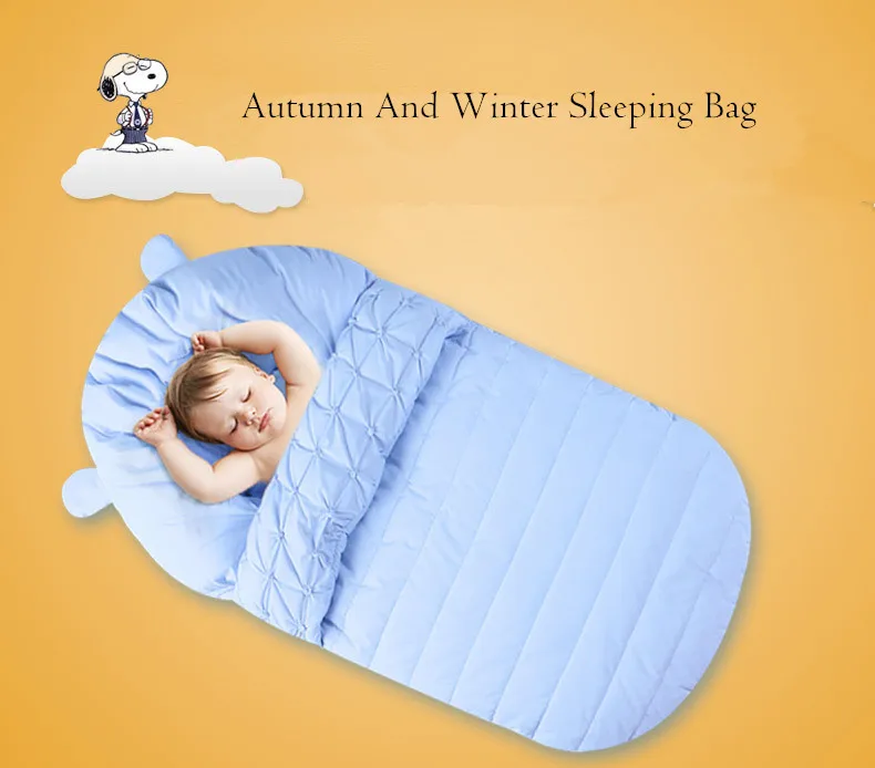 Детский спальный мешок, зимний конверт для новорожденного, теплый мешок для сна, хлопковый детский зимний спальный мешок в коляске, инвалидные коляски