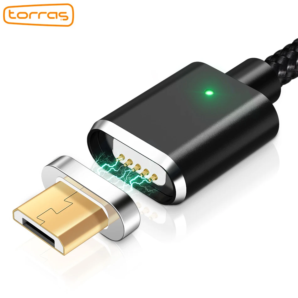 TORRAS Magnetic Cable Micro USB Cable Magnet Charger