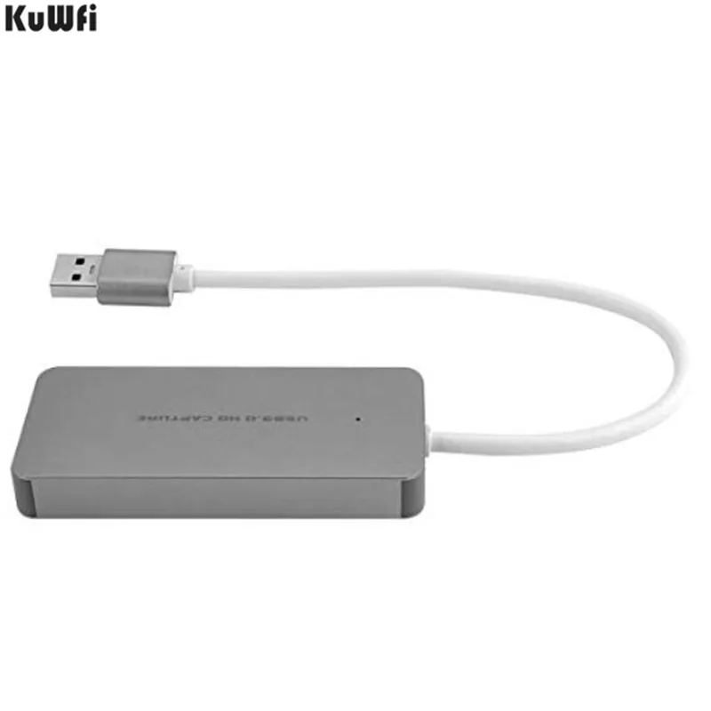 KuWFi Video Capture Adapter Game Capture Card HDMI to USB Dongle Full HD 1080P Video Audio Grabber