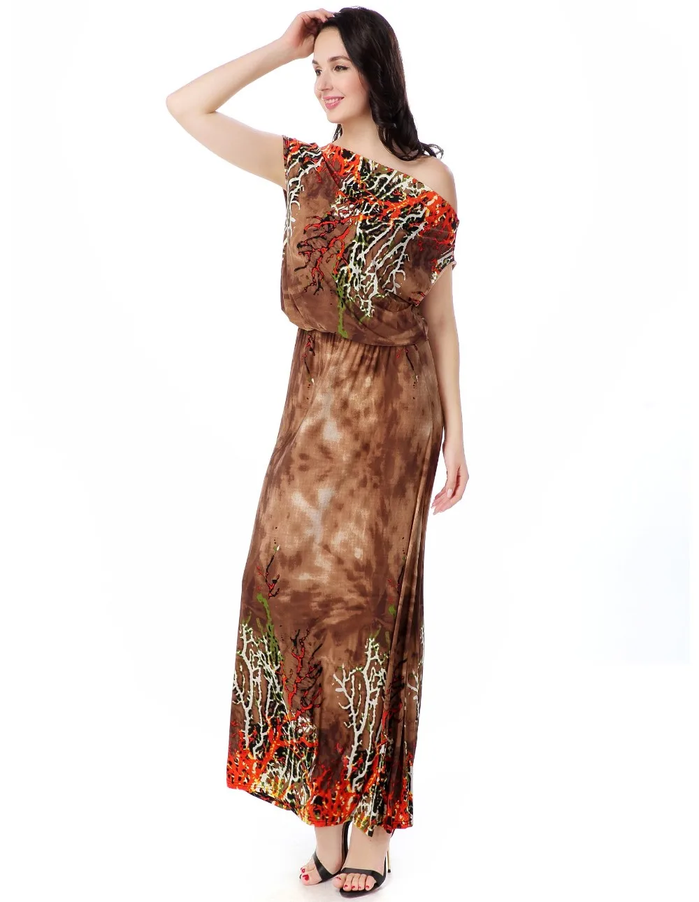 Женщины платья лета V шеи безрукавный года бохо красное платья больших размеров 5XL 6XL Лонг-Бич платье сарафан